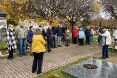 Übergabe des Friedhoftors