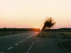 Sonnenuntergang über Heusenstamm