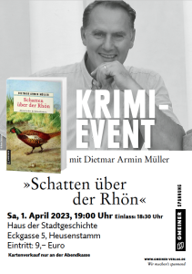 Krimi-Event mit Dietmar Armin Müller