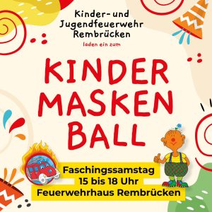 Kindermaskenball 2025 der JFR