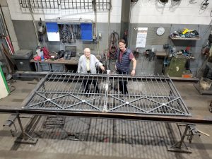 Nachbau Friedhofstor